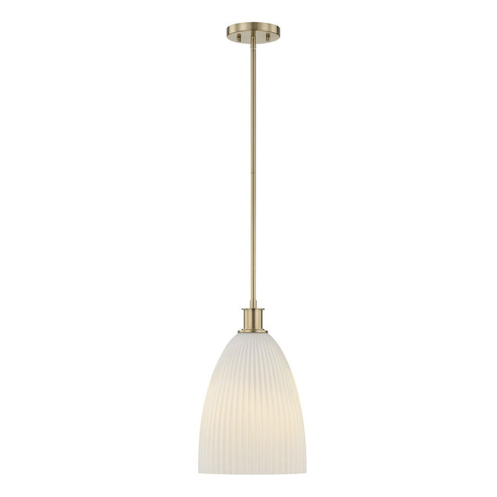 Savoy House - 7-1244-1-127 - One Light Pendant - Baldwin - Noble Brass