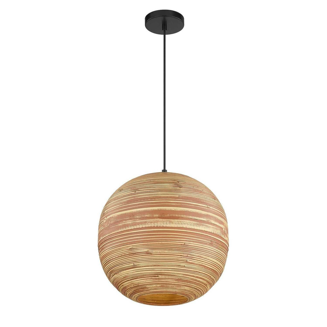 Savoy House - 7-2804-1-89 - One Light Pendant - Pharr - Matte Black