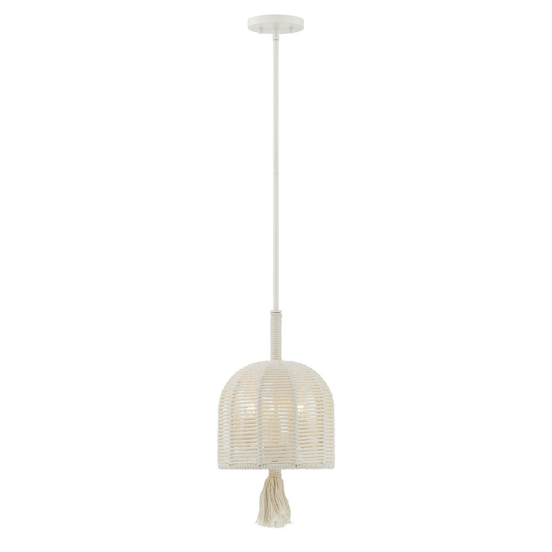 Savoy House - 7-3400-3-341 - Three Light Pendant - Lunara - Cotton