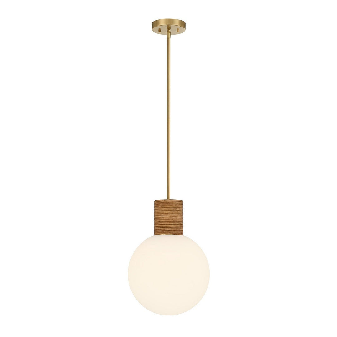 Savoy House - 7-4082-1-322 - One Light Pendant - Jarrell - Warm Brass