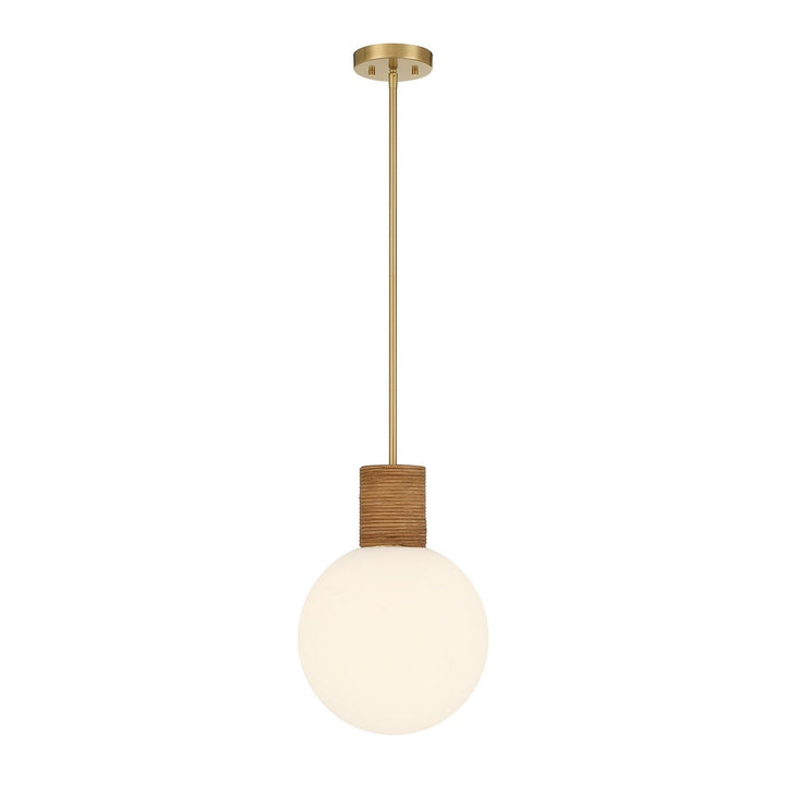 Savoy House - 7-4082-1-322 - One Light Pendant - Jarrell - Warm Brass