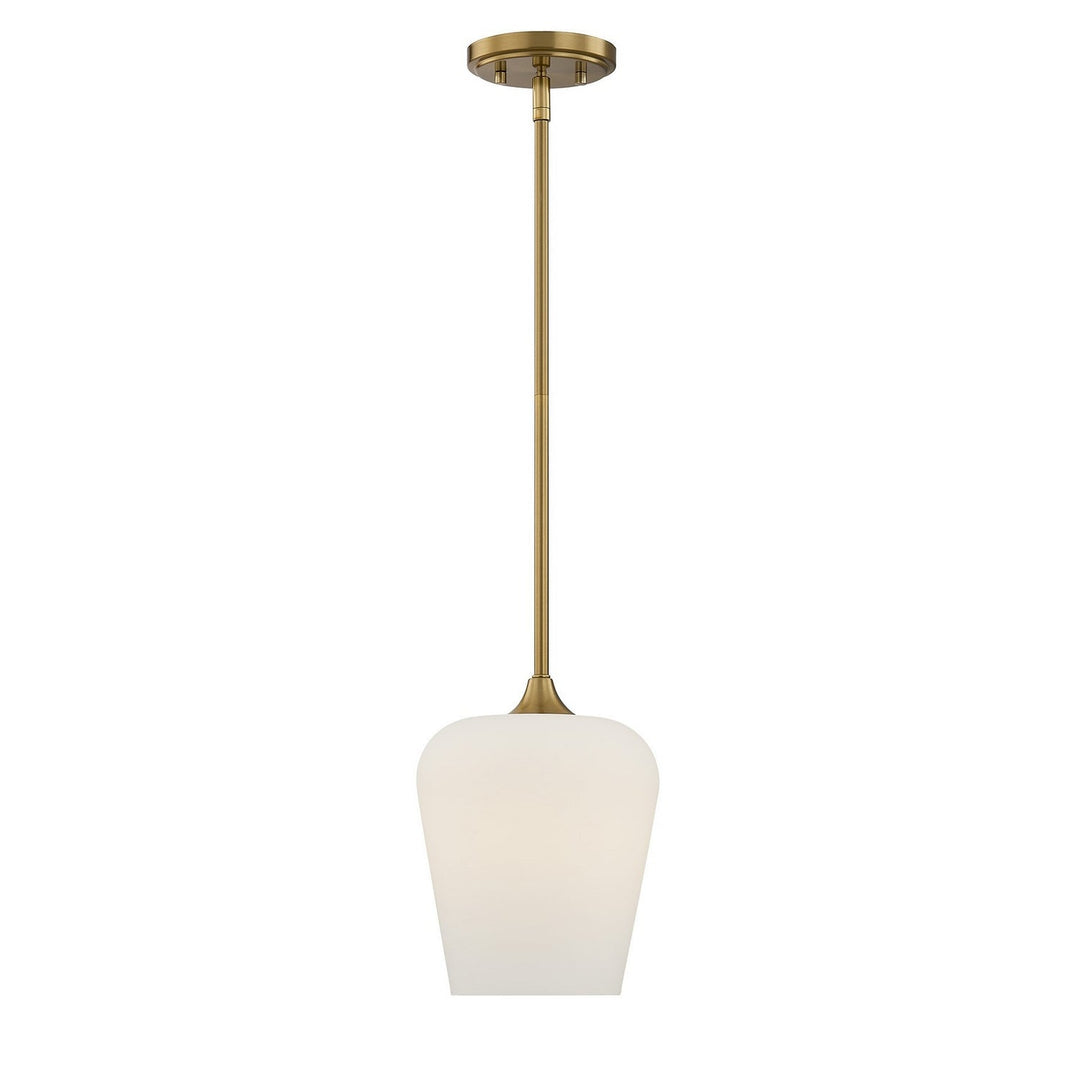 Savoy House - 7-6036-1-322 - One Light Pendant - Octave - Warm Brass