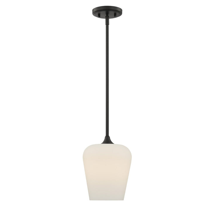Savoy House - 7-6036-1-BK - One Light Pendant - Octave - Matte Black