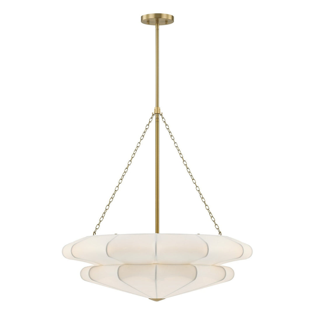 Savoy House - 7-9153-3-322 - Three Light Pendant - Coppell - Warm Brass