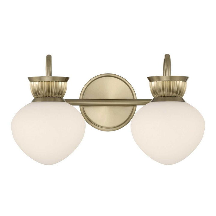 Savoy House - 8-1028-2-127 - Two Light Bathroom Vanity - Melbourne - Noble Brass