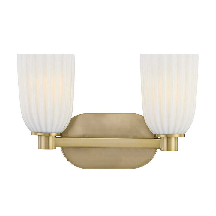 Savoy House - 8-1245-2-127 - Two Light Bathroom Vanity - Baldwin - Noble Brass