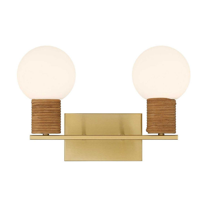 Savoy House - 8-4081-2-322 - Two Light Bathroom Vanity - Jarrell - Warm Brass