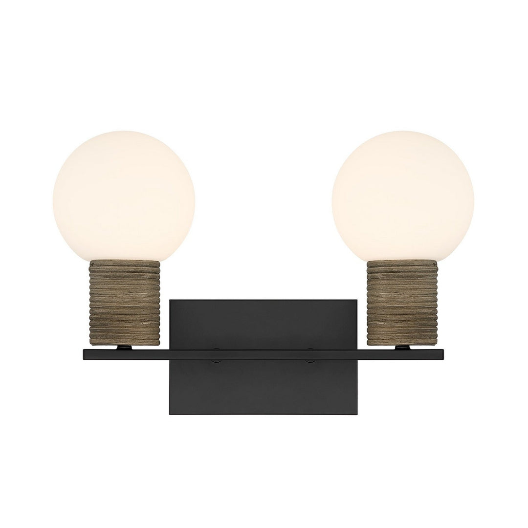 Savoy House - 8-4081-2-BK - Two Light Bathroom Vanity - Jarrell - Matte Black