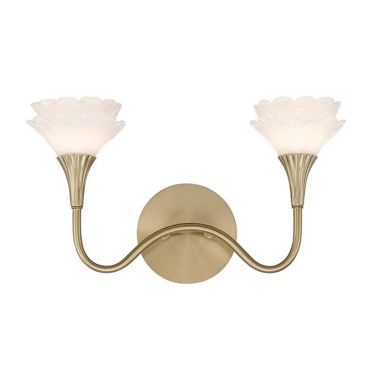 Savoy House - 8-5081-2-127 - Two Light Bathroom Vanity - Florena - Noble Brass
