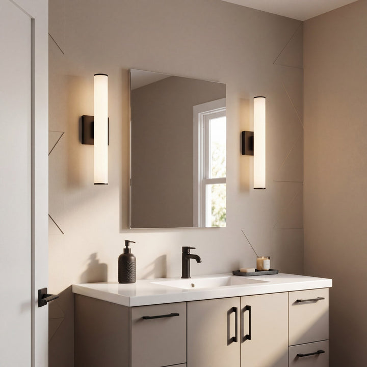Savoy House - 8-8888-18-BK - LED Vanity - Colt - Matte Black