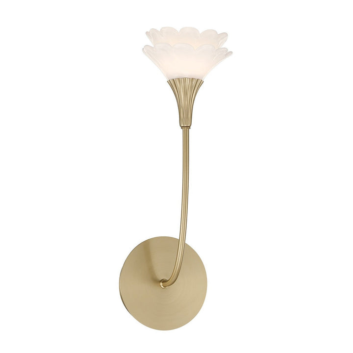 Savoy House - 9-5081-1-127 - One Light Wall Sconce - Florena - Noble Brass
