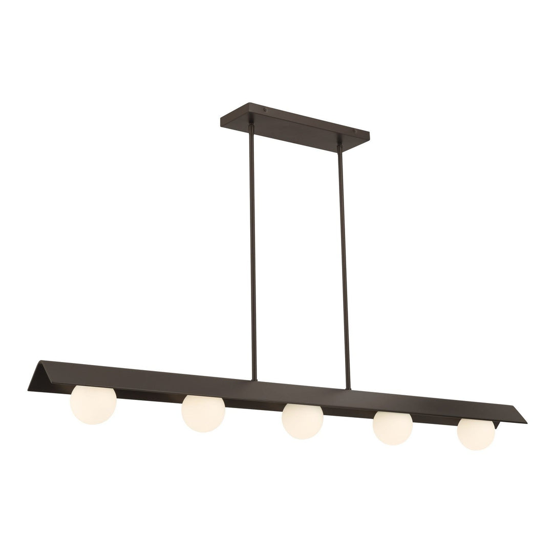 Vestra LED Linear Chandelier in Dark Bronze Minka-Lavery