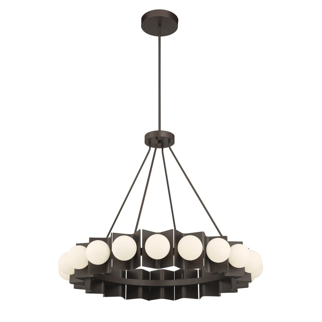 Vestra LED Pendant in Dark Bronze Minka-Lavery