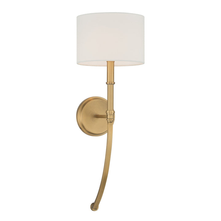 Molvene One Light Wall Sconce in Legacy Brass Minka-Lavery