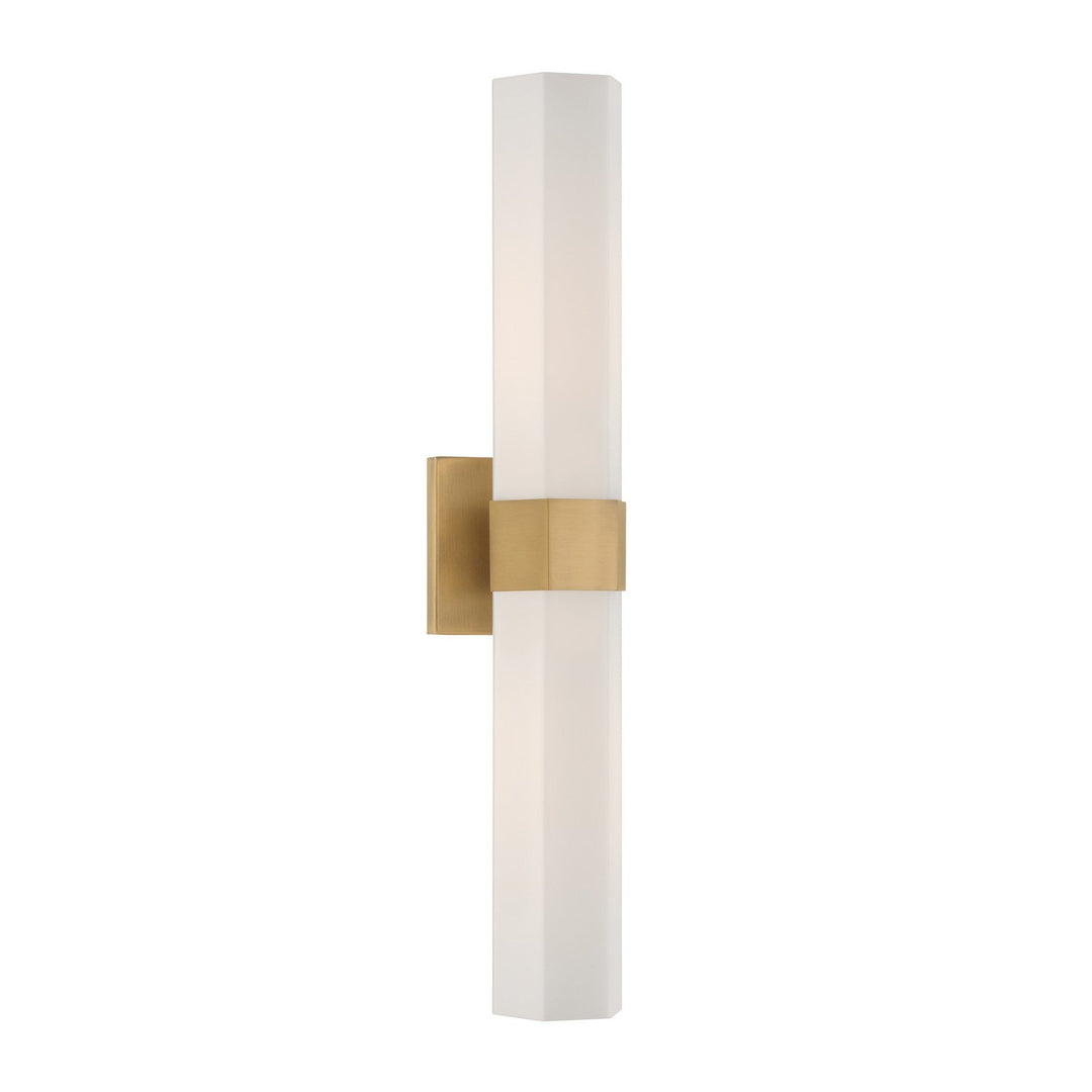 Delgada Two Light Bath Bar in Legacy Brass Minka-Lavery