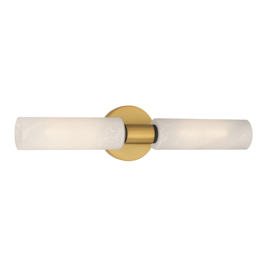 Wexmere Two Light Vanity in Legacy Brass Minka-Lavery