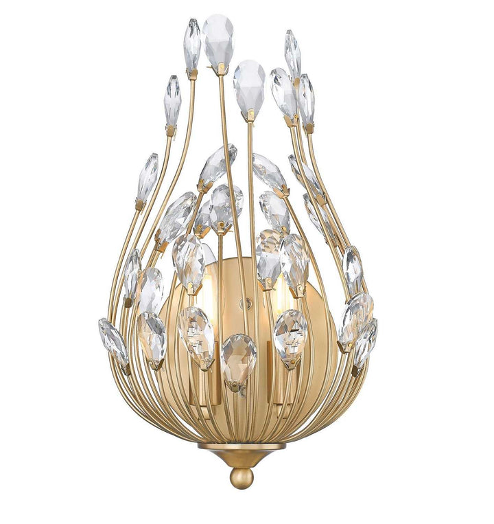 Z-Lite Canada - 1957-2S-MGLD - Two Light Wall Sconce - Gabriella - Modern Gold