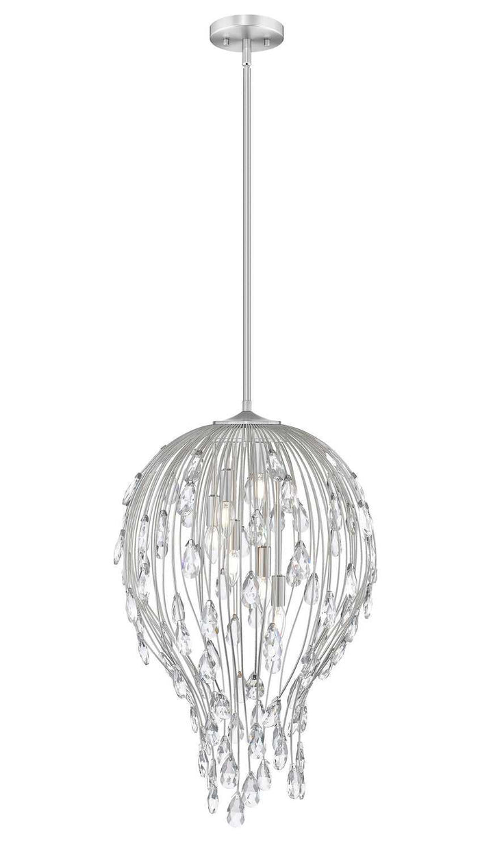 Z-Lite Canada - 1957P18-BN - Six Light Pendant - Gabriella - Brushed Nickel