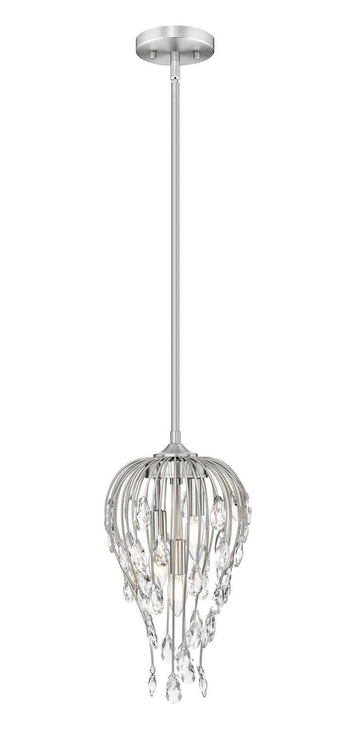 Z-Lite Canada - 1957P9-BN - Three Light Pendant - Gabriella - Brushed Nickel