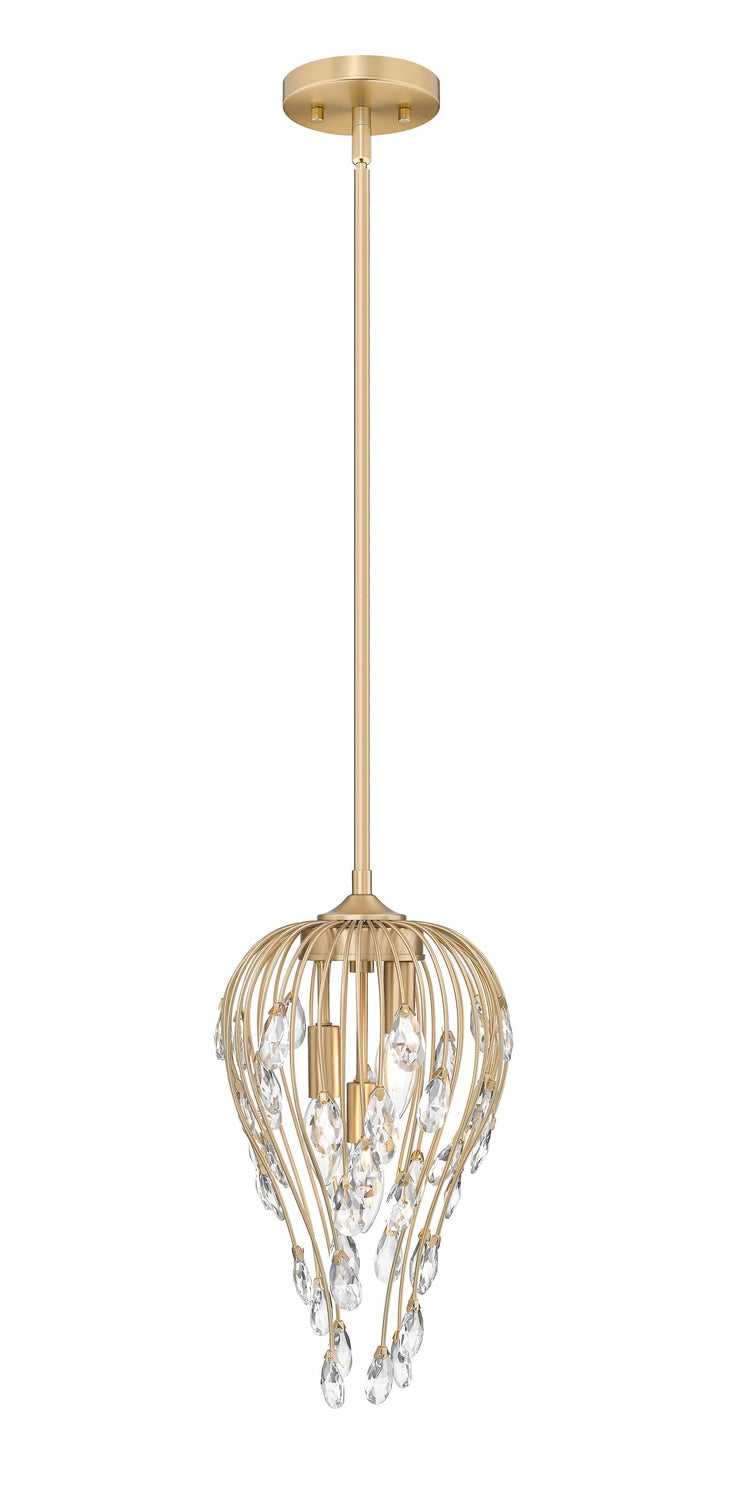 Z-Lite Canada - 1957P9-MGLD - Three Light Pendant - Gabriella - Modern Gold