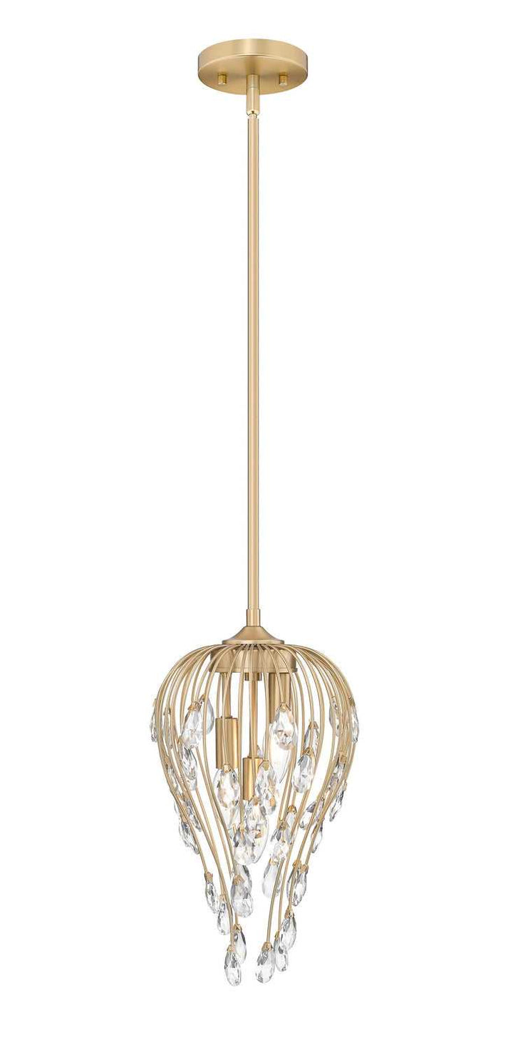 Z-Lite Canada - 1957P9-MGLD - Three Light Pendant - Gabriella - Modern Gold