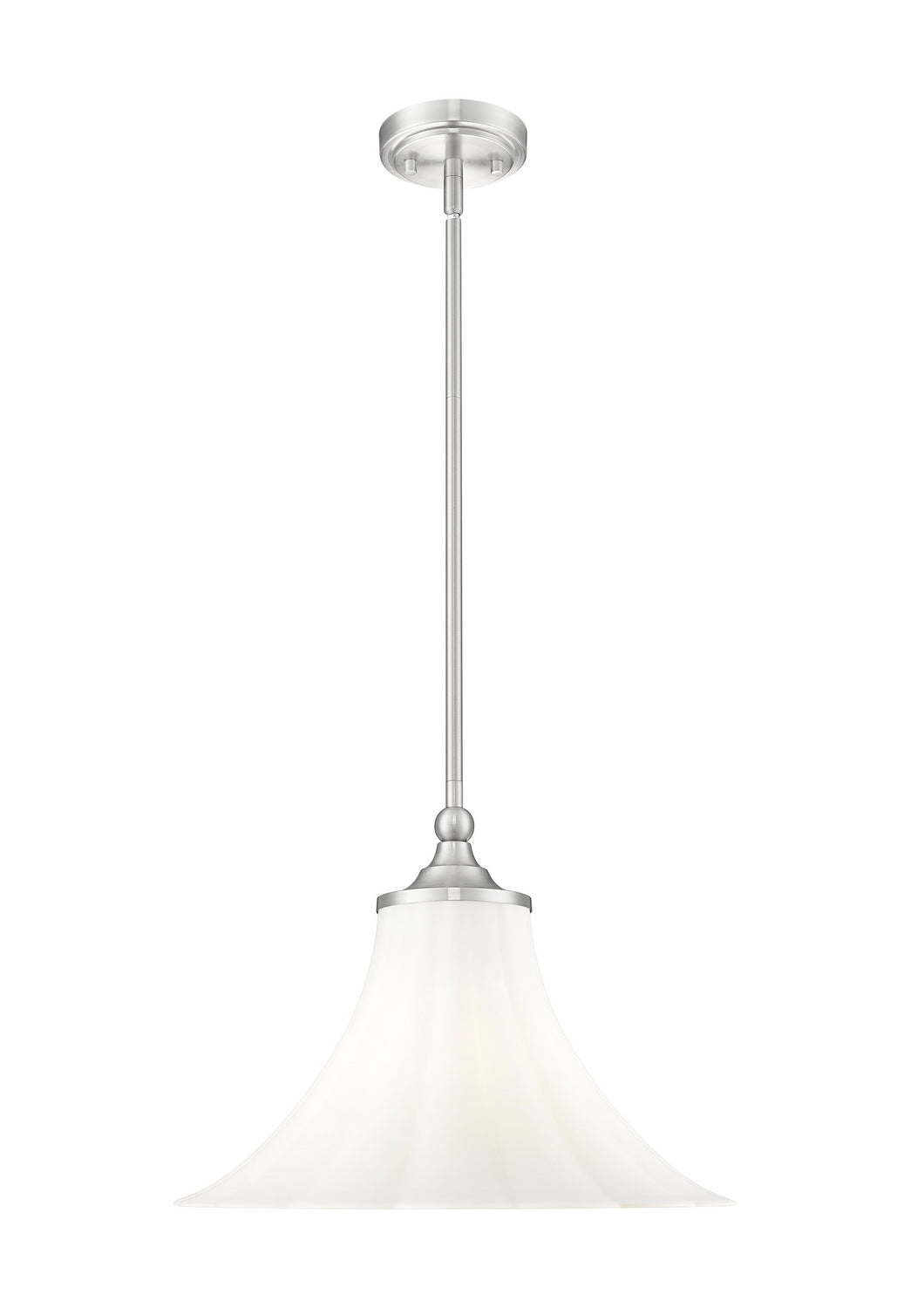 Z-Lite Canada - 1958P16-BN - One Light Pendant - Fleur - Brushed Nickel