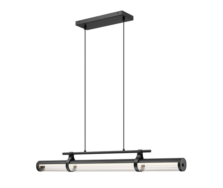 Z-Lite Canada - 1959-44L-MB-LED - LED Linear Chandelier - Benoit - Matte Black
