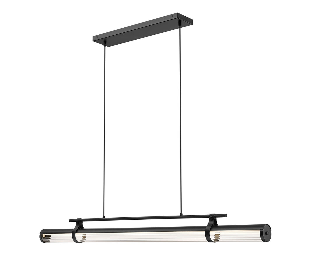 Z-Lite Canada - 1959-54L-MB-LED - LED Linear Chandelier - Benoit - Matte Black
