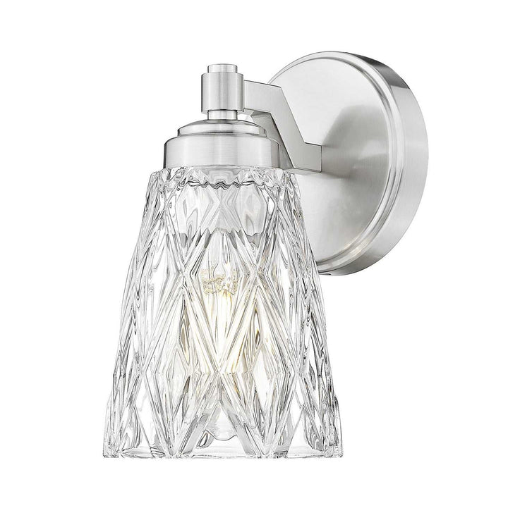 Z-Lite Canada - 1960-1S-BN - One Light Wall Sconce - Andree - Brushed Nickel