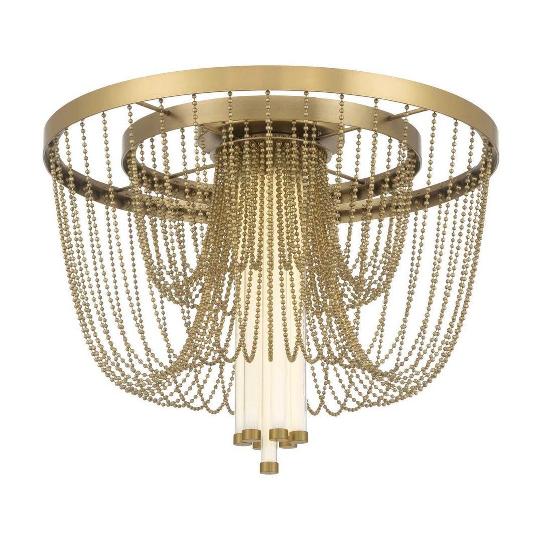Jezelle LED Flush Mount in Legacy Brass Minka-Lavery