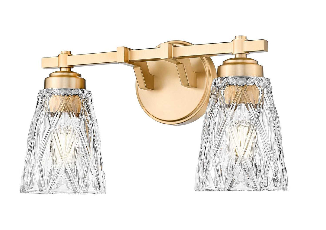 Z-Lite Canada - 1960-2V-MGLD - Two Light Vanity - Andree - Modern Gold