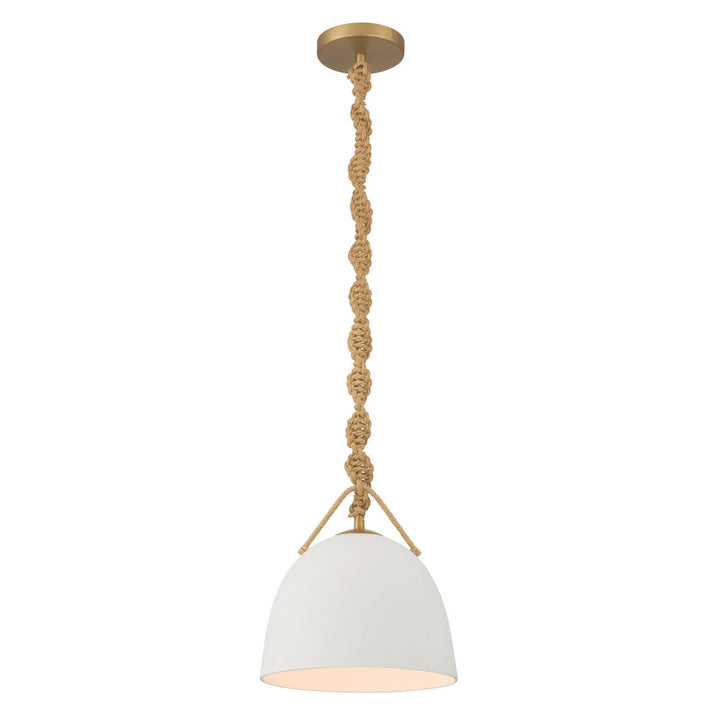 Cordon One Light Mini Pendant in Legacy Brass Minka-Lavery