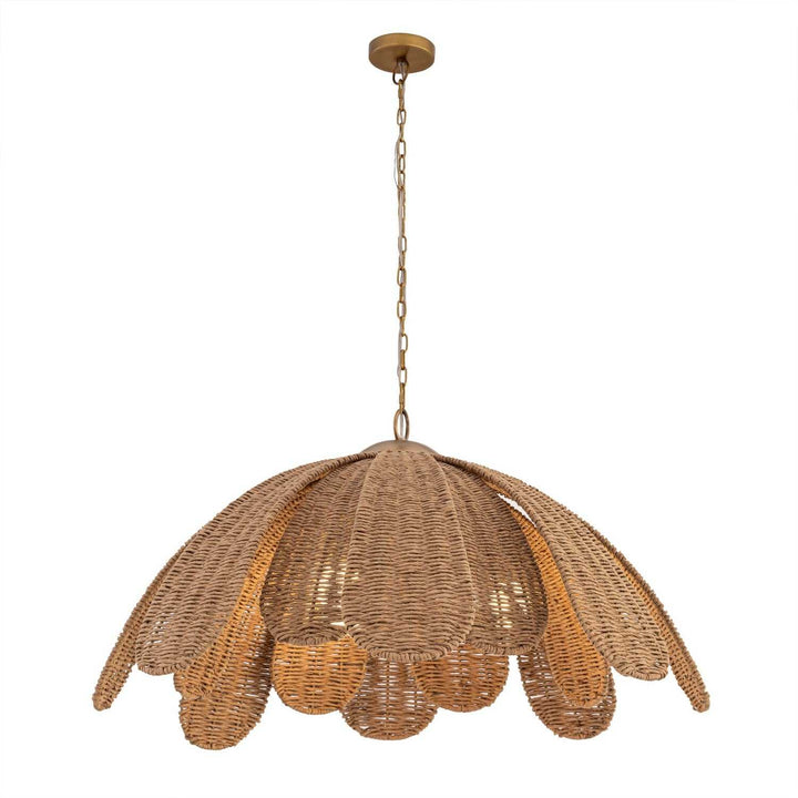Covea Three Light Pendant in Legacy Brass Minka-Lavery
