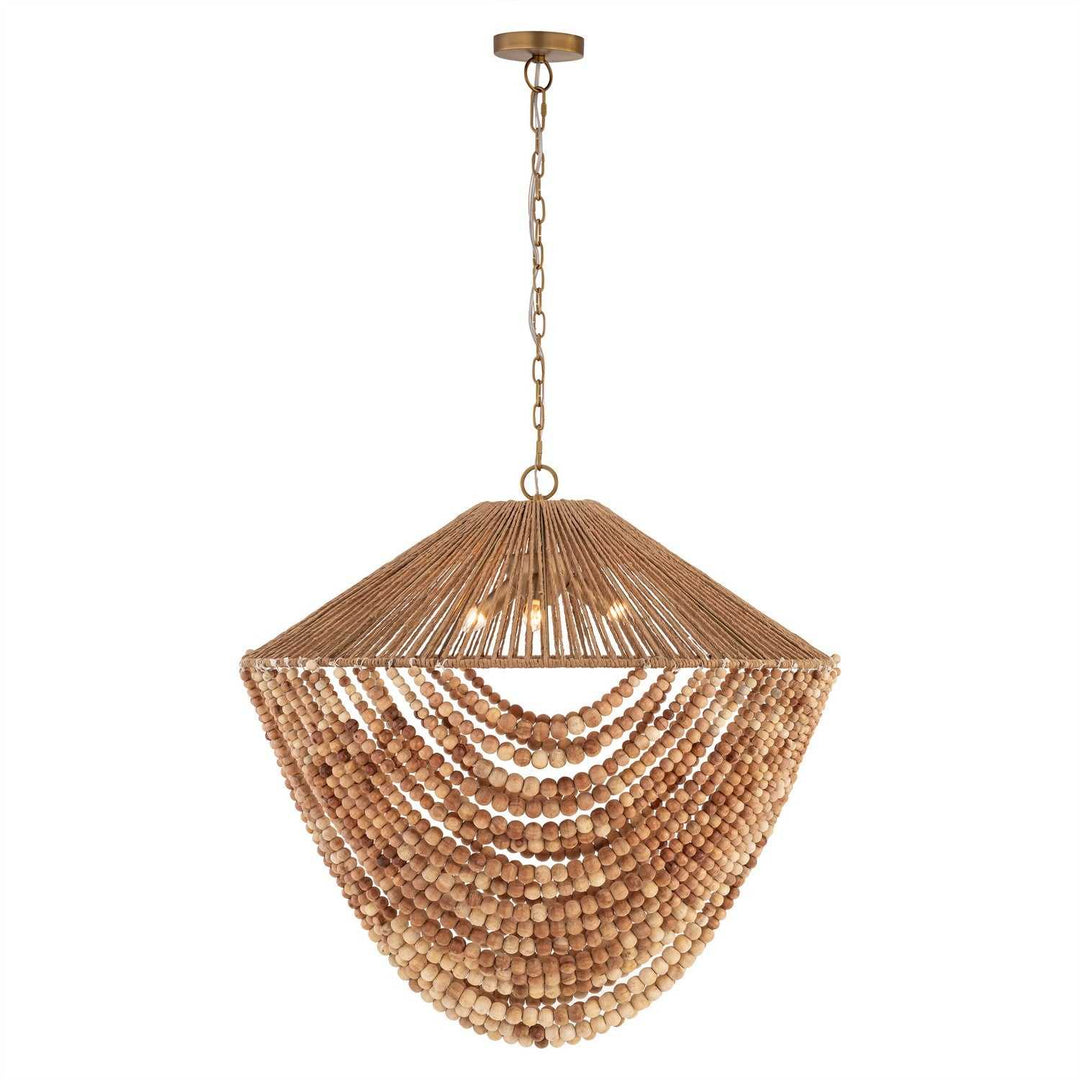 Virella Three Light Pendant in Legacy Brass Minka-Lavery