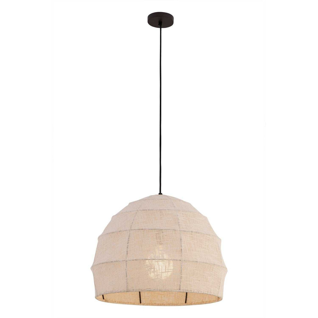 Lunel One Light Pendant in Dark Bronze Minka-Lavery