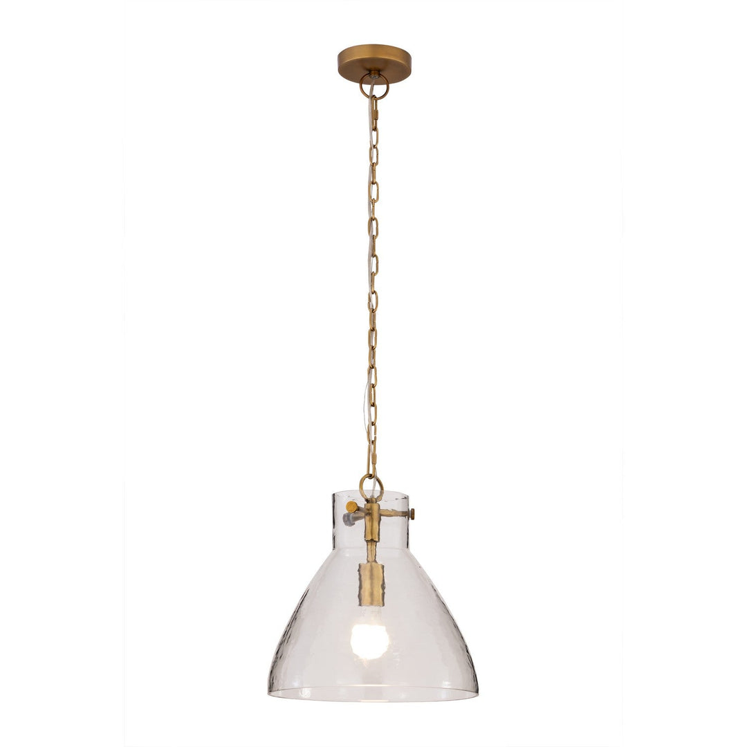 Sevara One Light Pendant in Legacy Brass Minka-Lavery