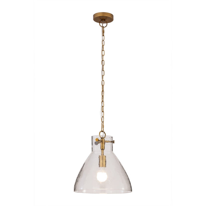Sevara One Light Pendant in Legacy Brass Minka-Lavery