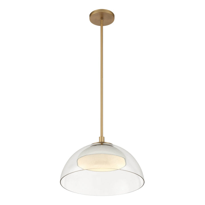 Halwynd LED Convertible Pendant/Semi-Flush in Legacy Brass Minka-Lavery
