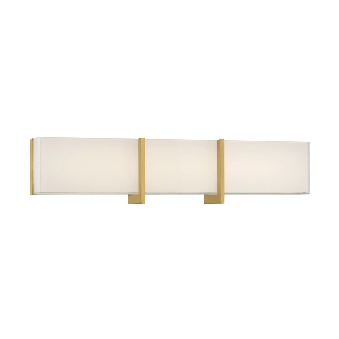 High Rise LED Bath Bar in Legacy Brass Minka-Lavery