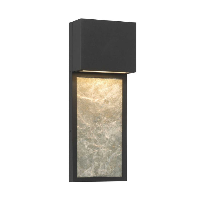 Norrin LED Outdoor Wall Sconce in Sand Coal Black Minka-Lavery