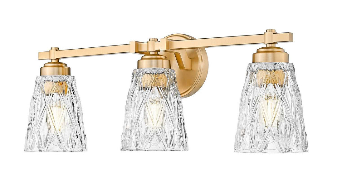 Z-Lite Canada - 1960-3V-MGLD - Three Light Vanity - Andree - Modern Gold