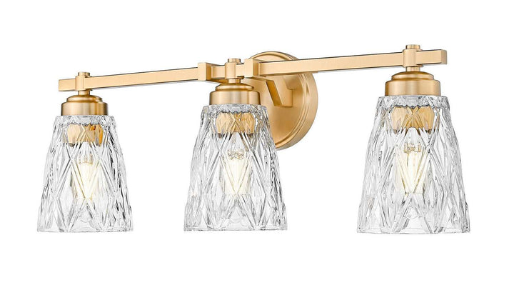 Z-Lite Canada - 1960-3V-MGLD - Three Light Vanity - Andree - Modern Gold