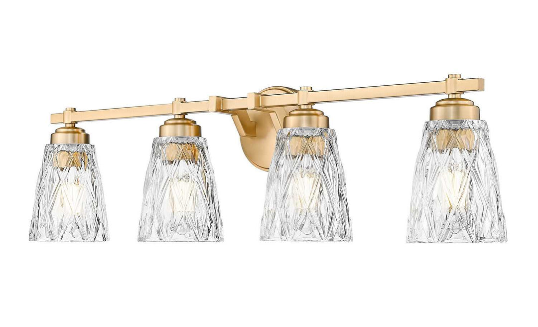 Z-Lite Canada - 1960-4V-MGLD - Four Light Vanity - Andree - Modern Gold