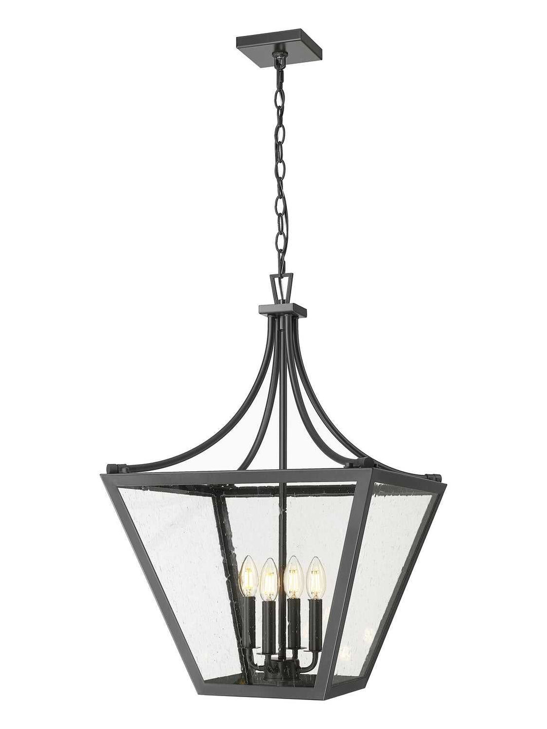 Z-Lite Canada - 1961-4C-IO - Four Light Chandelier - Montalcino - Iron Ore