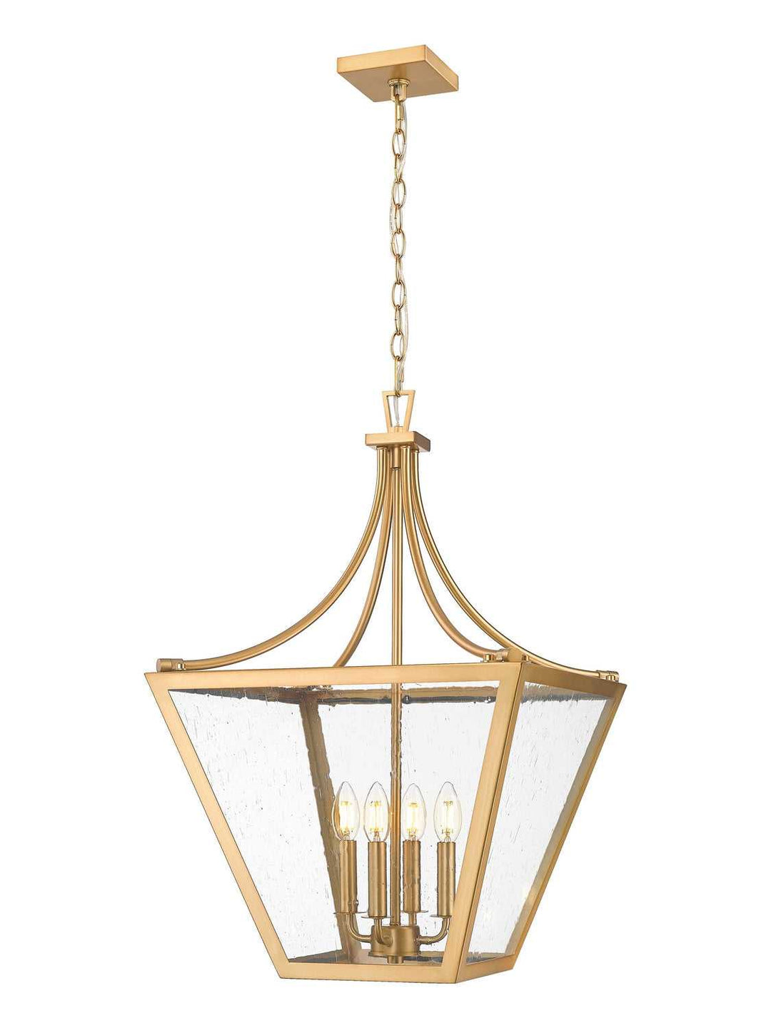 Z-Lite Canada - 1961-4C-RB - Four Light Chandelier - Montalcino - Rubbed Brass