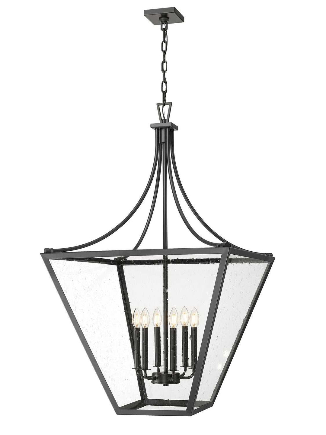 Z-Lite Canada - 1961-6IO - Six Light Chandelier - Montalcino - Iron Ore