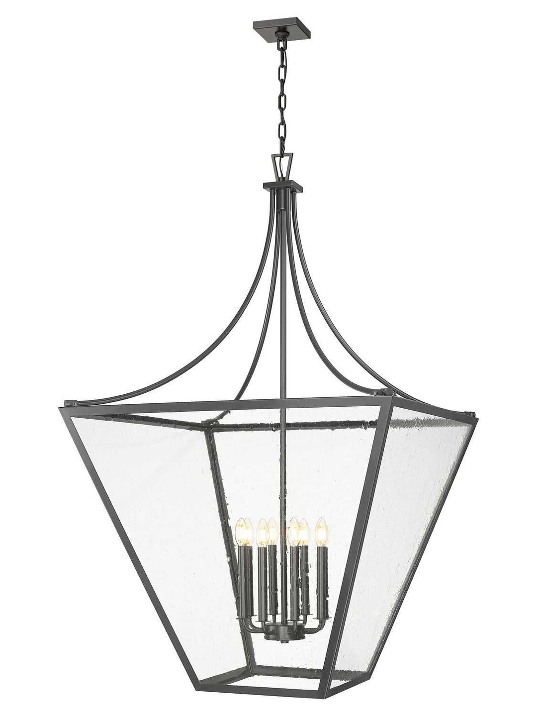 Z-Lite Canada - 1961-8IO - Eight Light Chandelier - Montalcino - Iron Ore