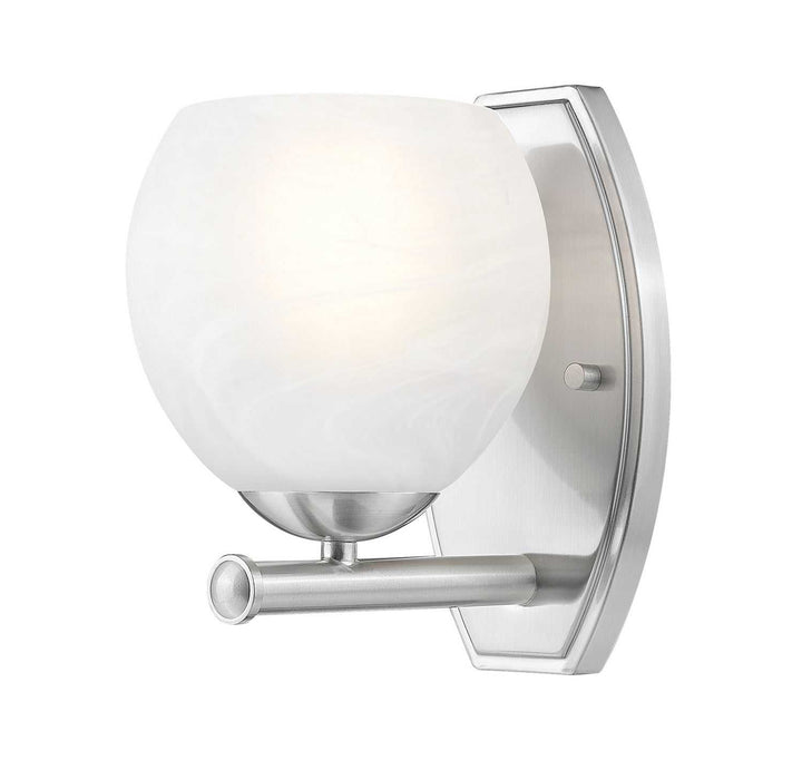 Colette One Light Wall Sconce in Brushed Nickel Z-Lite Canada