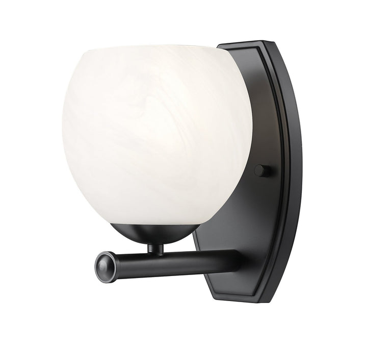 Z-Lite Canada - 1963-1S-MB - One Light Wall Sconce - Colette - Matte Black