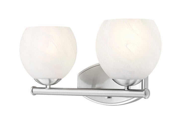 Colette Two Light Vanity in Brushed Nickel Z-Lite Canada
